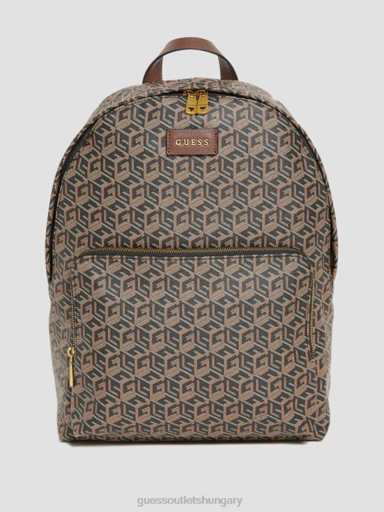 GUESS Black Floral Print 8ZX4F3182 Ederlo Backpack