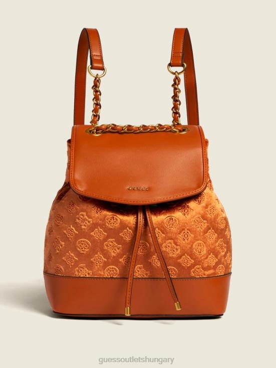 GUESS Rus 8ZX4F3217 Kimi Velvet Backpack