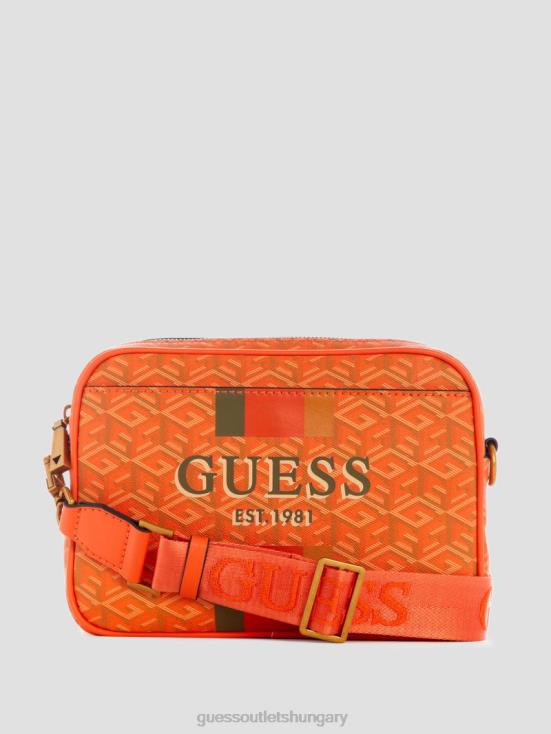 GUESS Orange Logo 8ZX4F2949 Vikky Camera Bag