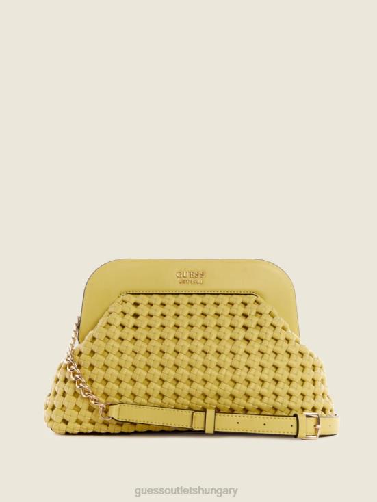 GUESS Light Gold 8ZX4F3319 Sicilia Frame Clutch
