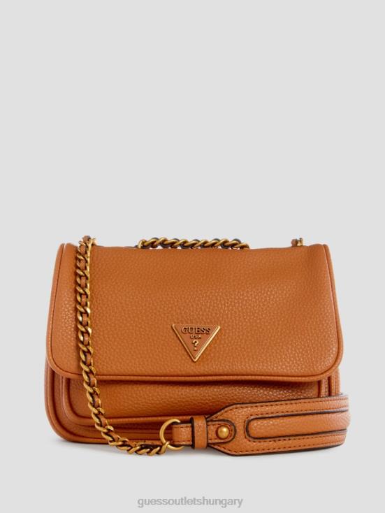 GUESS Cognac 8ZX4F2796 Becci Mini Convertible Bag