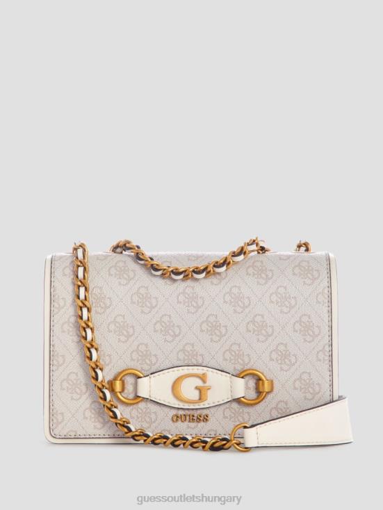 GUESS Dove Logo 8ZX4F3060 Izzy Quattro G Convertible Crossbody