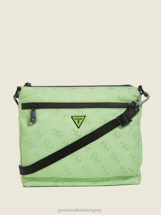 GUESS Green 8ZX4F3248 Vezzola Nylon Crossbody