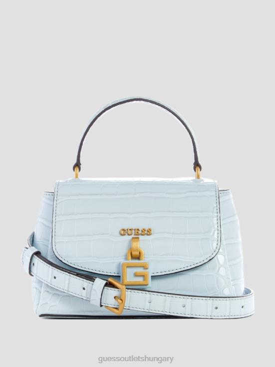 GUESS Ice 8ZX4F2775 Montreal Faux-Crocodile Mini Crossbody