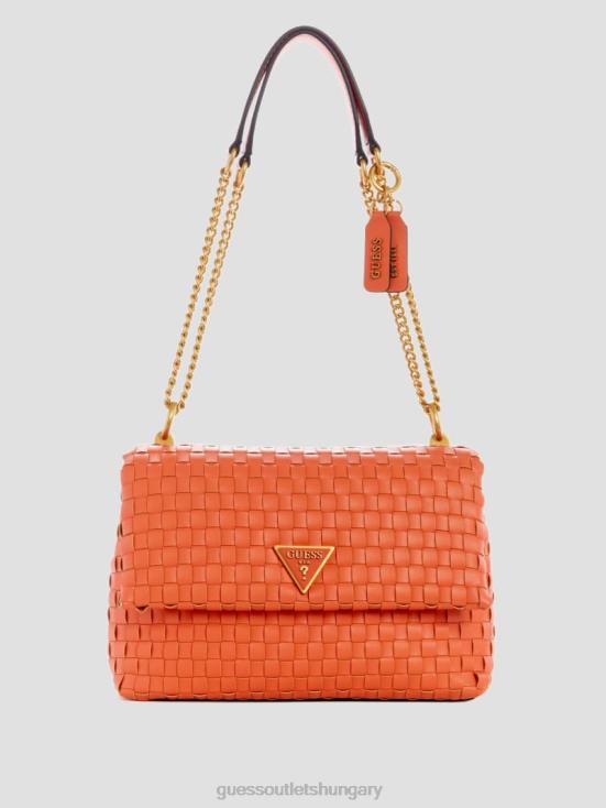 GUESS Poppy 8ZX4F2770 Lisbet Woven Convertible Crossbody