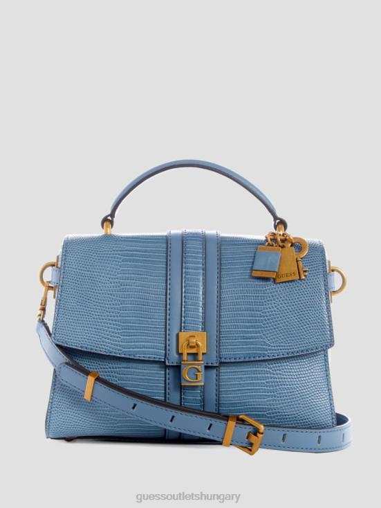 GUESS Slate 8ZX4F2863 Ginevra Textured Top Handle Crossbody