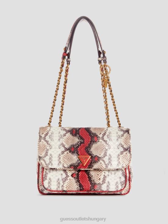 GUESS Watermelon Multi 8ZX4F2753 Becci Python Convertible Crossbody