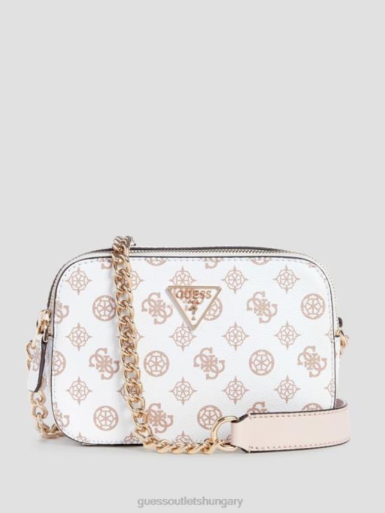 GUESS Willow 8ZX4F2857 Noelle Peony Logo Camera Crossbody