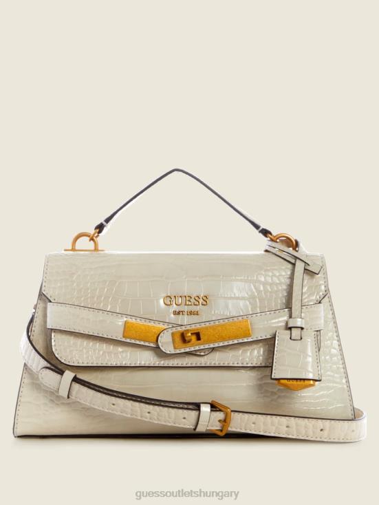 GUESS Brun/Egyptian Brown 8ZX4F2895 Enisa Top-Handle Flap Bag