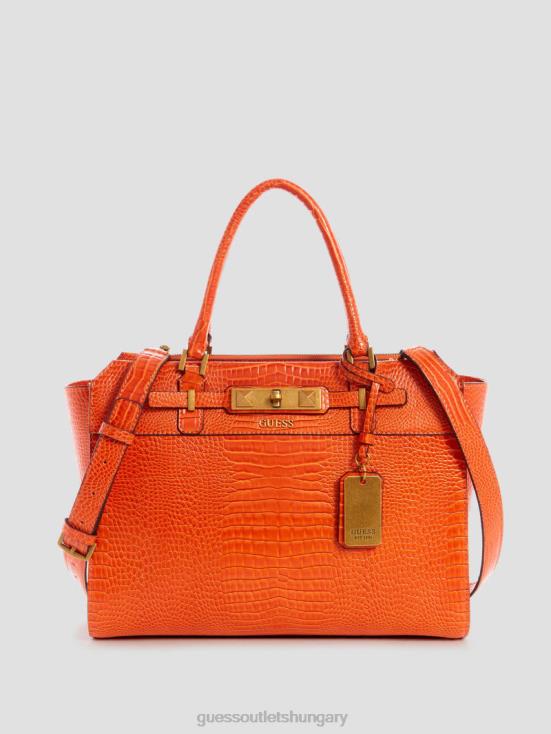 GUESS Orange 8ZX4F3320 Raffie Carryall