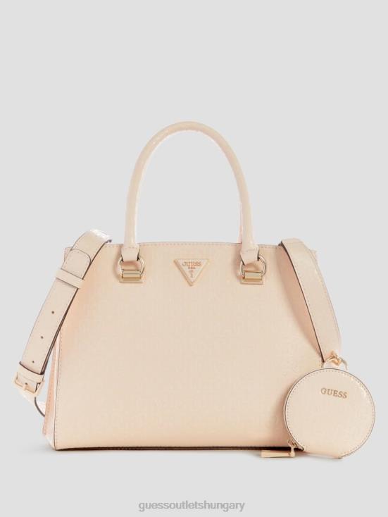 GUESS Bleu/Palermo Wash 8ZX4F2956 Alexie Logo Girlfriend Satchel