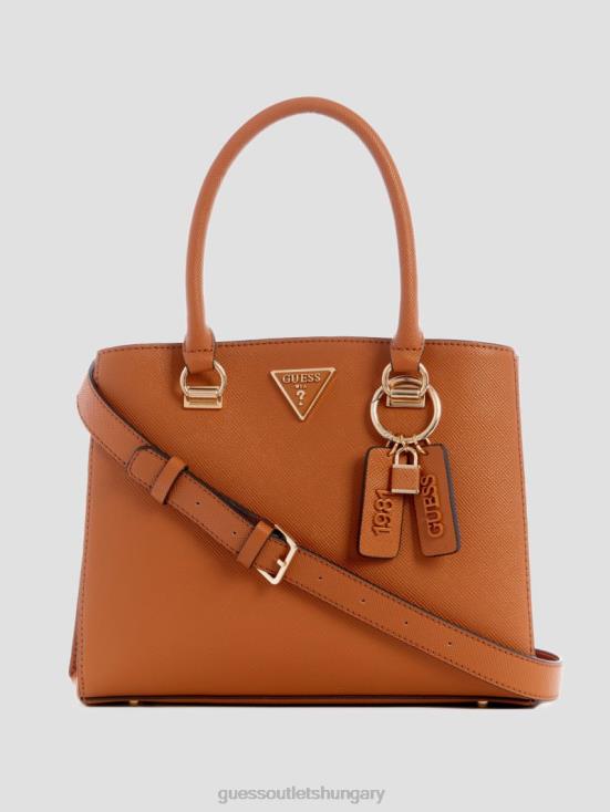 GUESS Light Cognac 8ZX4F2841 Noelle Girlfriend Satchel