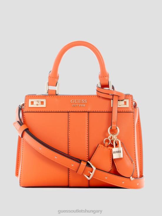 GUESS Orange 8ZX4F3298 Katey Mini Satchel