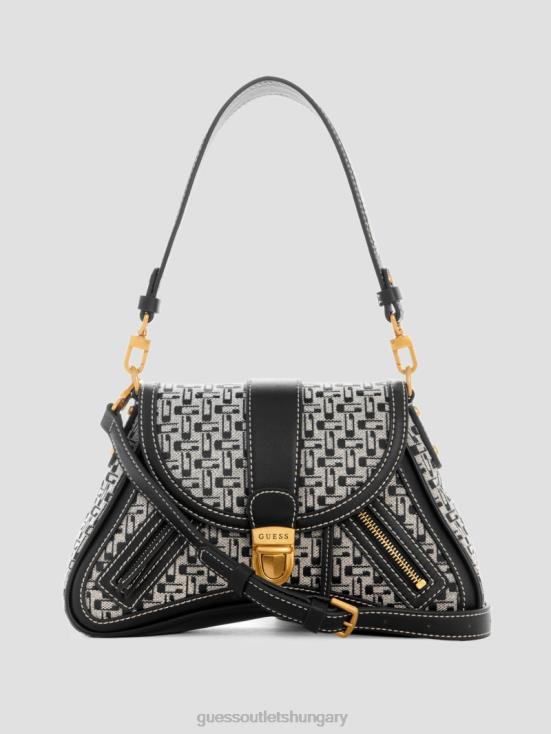 GUESS Blossom 8ZX4F2846 Belle Vintage Fold-Over Shoulder Bag