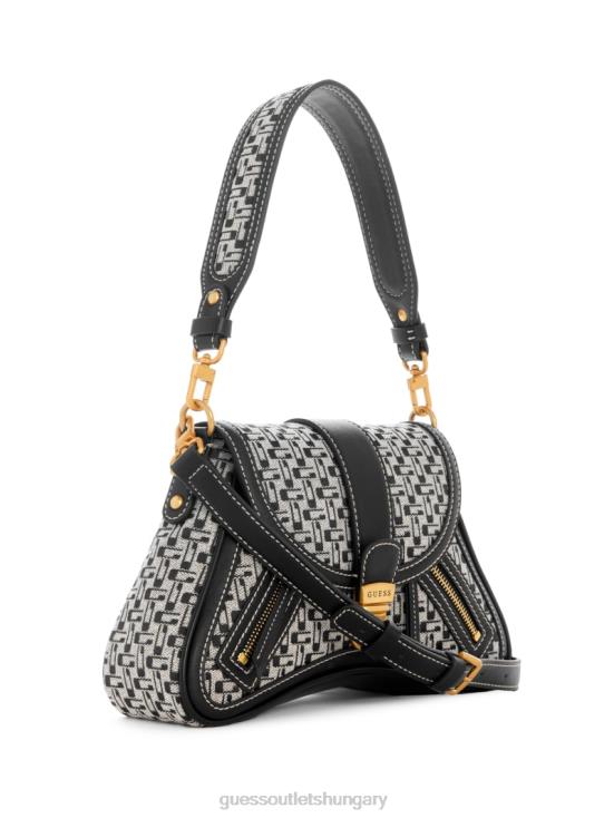 GUESS Blossom 8ZX4F2846 Belle Vintage Fold-Over Shoulder Bag