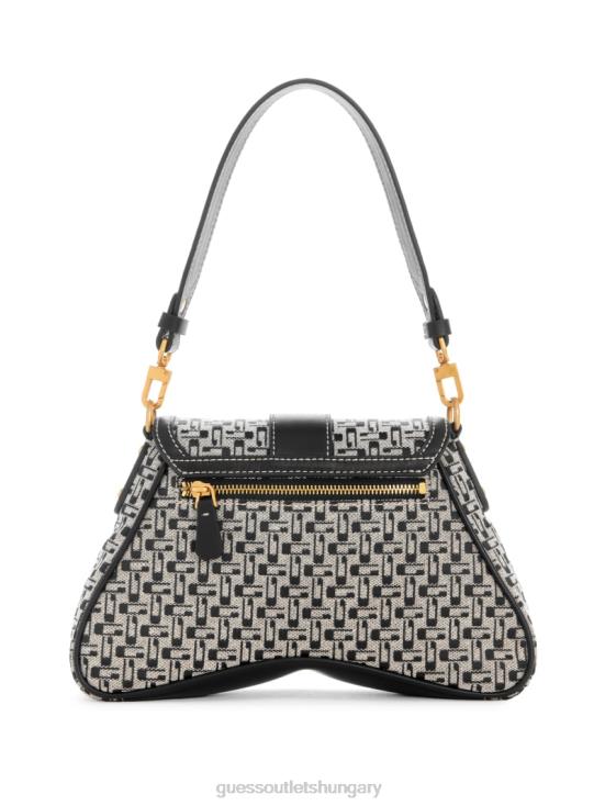 GUESS Blossom 8ZX4F2846 Belle Vintage Fold-Over Shoulder Bag