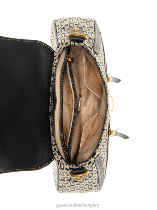 GUESS Blossom 8ZX4F2846 Belle Vintage Fold-Over Shoulder Bag