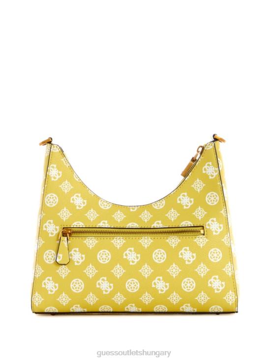 GUESS Citrine Logo 8ZX4F2990 Centre Stage Hobo