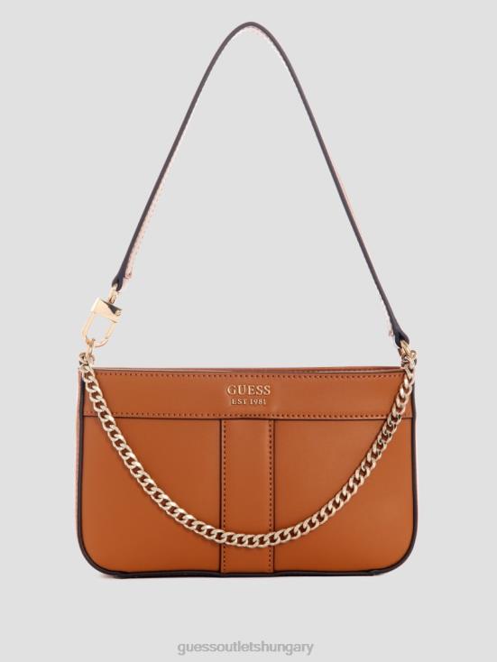 GUESS Cognac 8ZX4F3029 Katey Mini Shoulder Bag