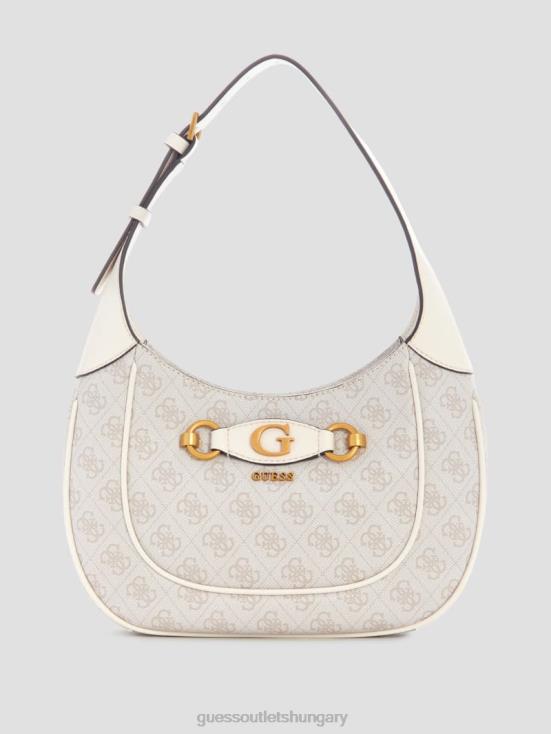 GUESS Dove Logo 8ZX4F2998 Izzy Quattro G Hobo Bag