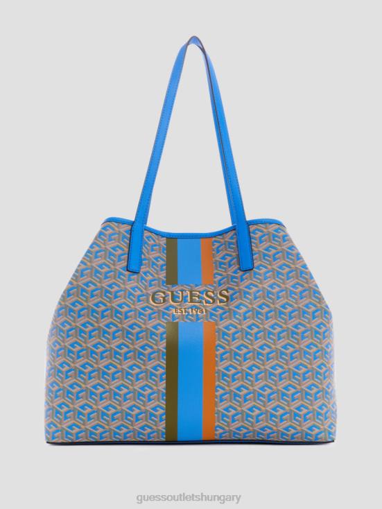 GUESS Aquatic Logo 8ZX4F3239 Vikky Large Tote