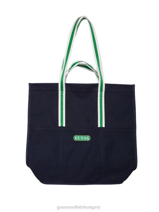 GUESS Blackened Blue 8ZX4F3096 Originals Vintage Logo Tote