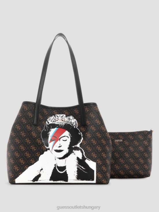 GUESS Bleu/La Bamba Wash 8ZX4F3106 Queen Quattro G Logo Tote