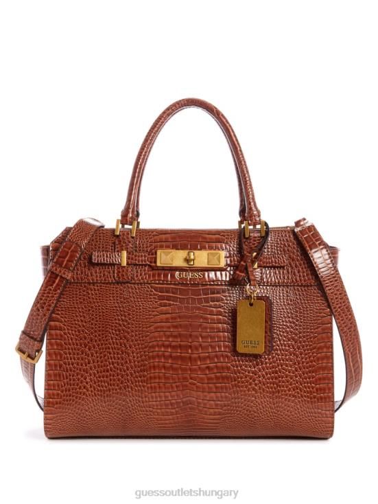 GUESS Cognac 8ZX4F3105 Raffie Carryall