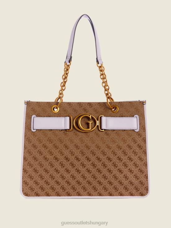 GUESS Latte/Lilac 8ZX4F3111 Aviana Tote