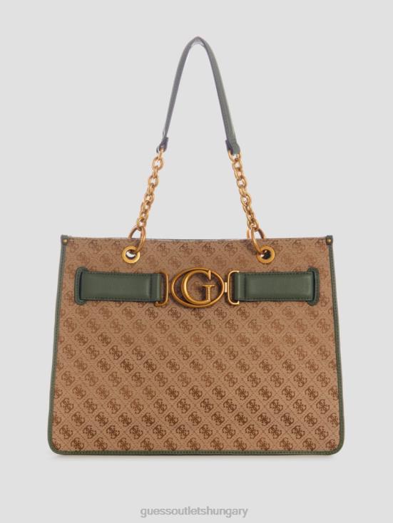 GUESS Latte/Olive 8ZX4F3109 Aviana Tote