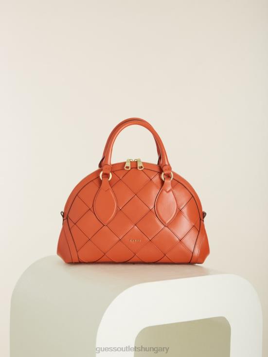 GUESS Orange 8ZX4F3087 Giorgia Leather Dome