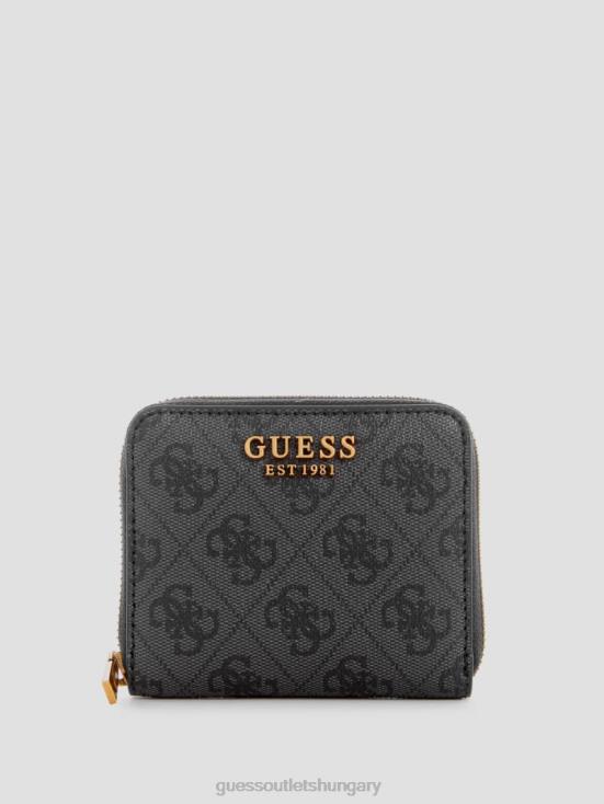 GUESS Cloud Wash 8ZX4F3130 Ginevra Logo Small Zip-Around Wallet