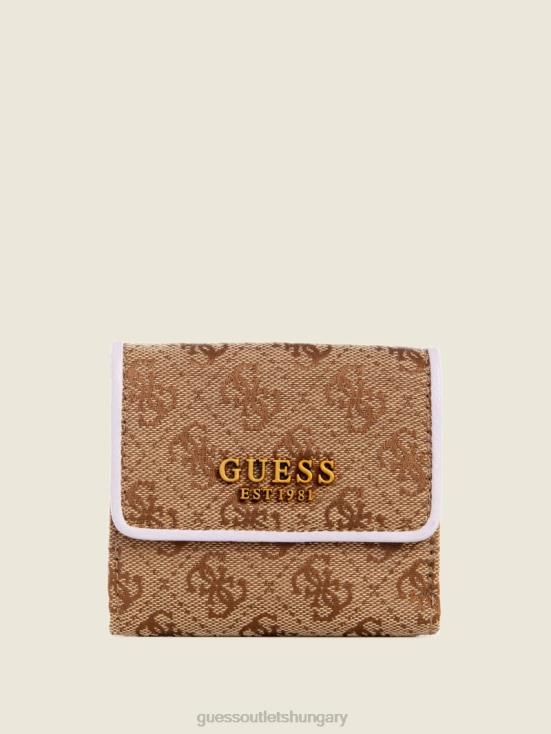 GUESS Latte/Lilac 8ZX4F3166 Aviana Petite Wallet