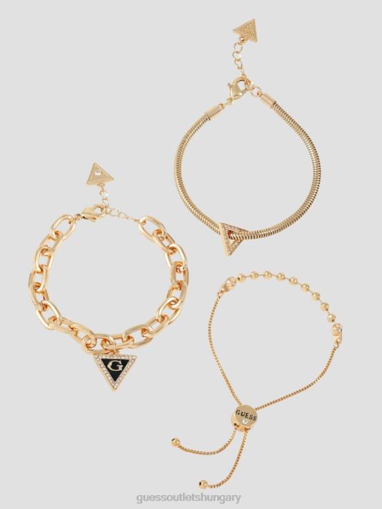 GUESS Gold 8ZX4F3829 Mixed Bracelet Set