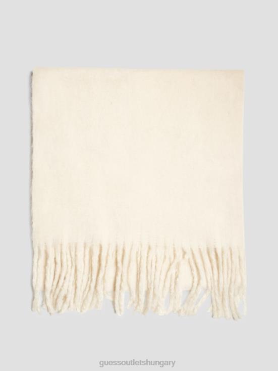 GUESS Beige 8ZX4F3819 Kellie Blanket Scarf