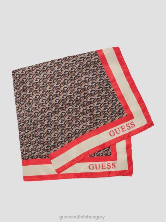 GUESS Black Gold 8ZX4F3781 Silvana Foulard