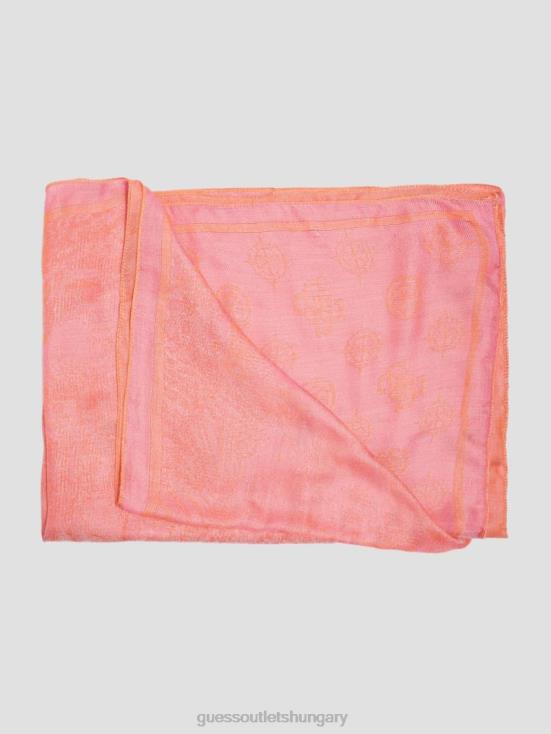 GUESS Bleu/Intrepid Wash 8ZX4F3789 Silvana Quattro G Scarf