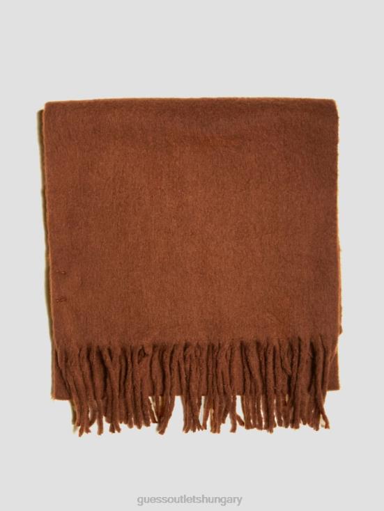 GUESS Chocolate 8ZX4F3821 Kellie Blanket Scarf