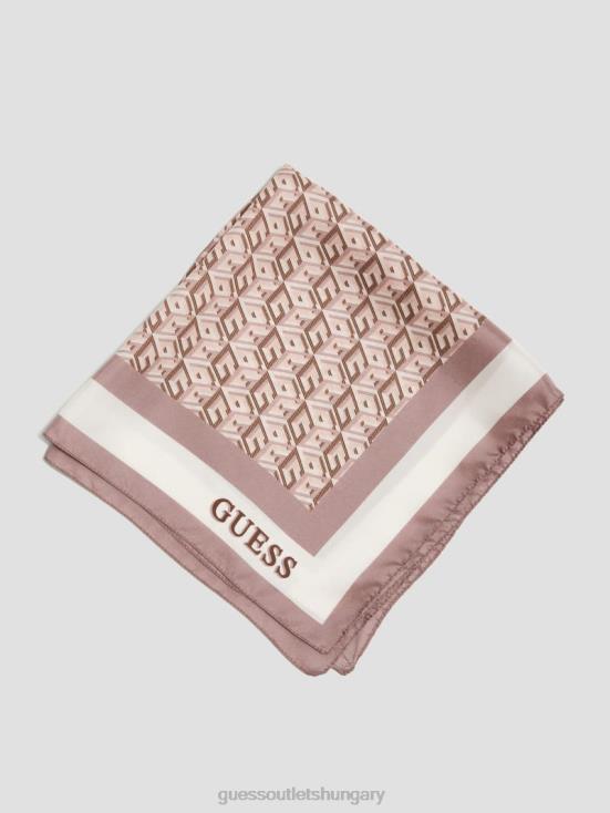 GUESS Primrose 8ZX4F3779 G Cube Silk Scarf