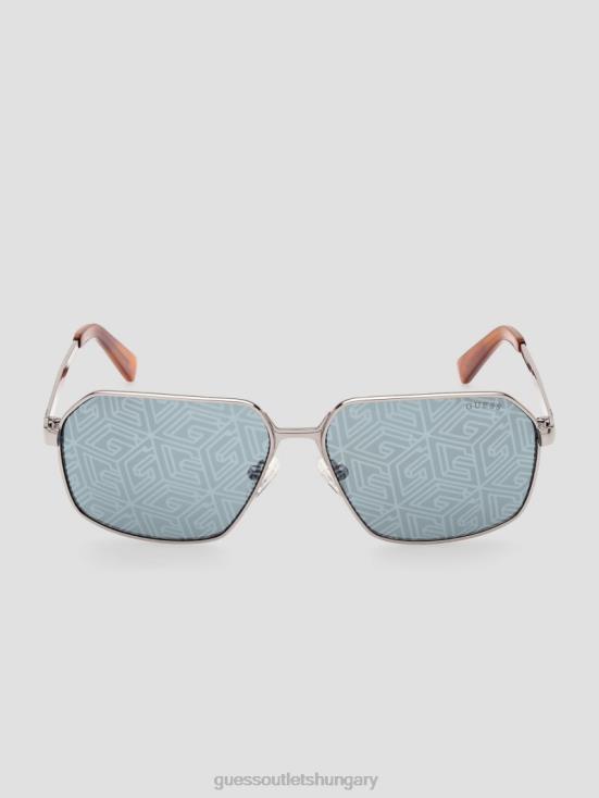 GUESS Olive 8ZX4F3759 Otto Navigator Metal Sunglasses