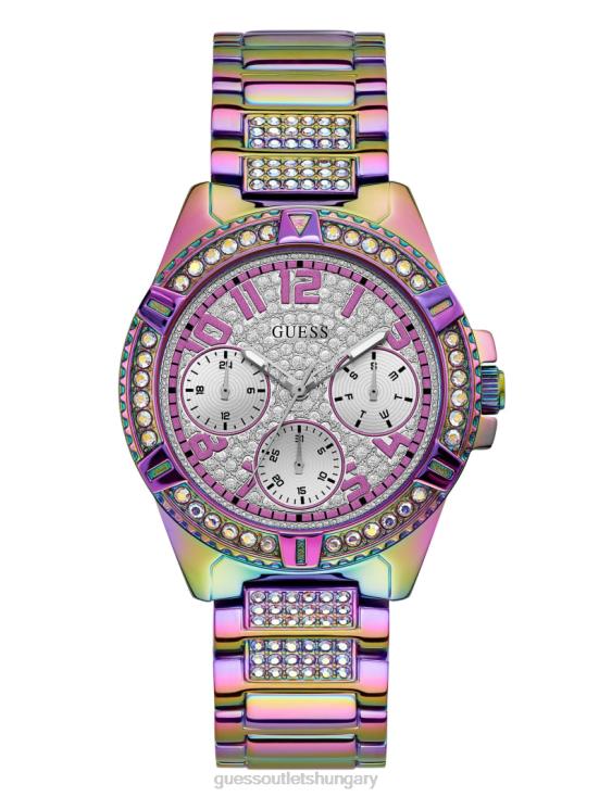 GUESS Multi 8ZX4F3539 Iridescent Crystal Multifunction Watch