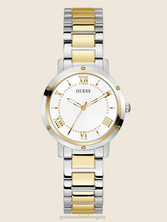 GUESS Rose Gold 8ZX4F3565 Two-Tone Analog Watch