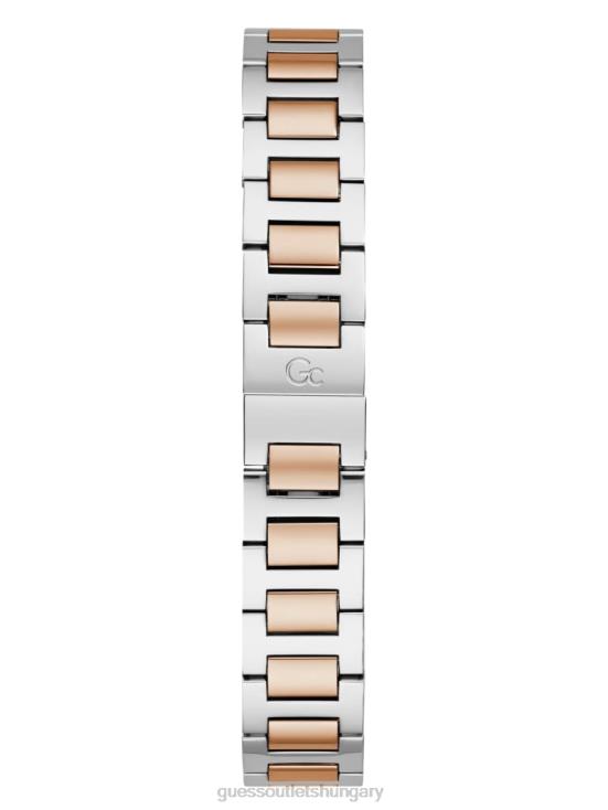 GUESS Rose Gold 8ZX4F3575 Gc Mini Mother-of-Pearl Analog Watch