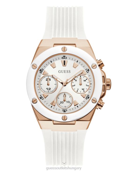 GUESS White Multi 8ZX4F3646 Multifunction Watch
