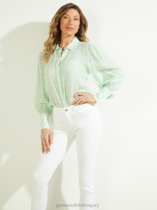 GUESS Aqua Breeze Multi 8ZX4F1664 Rav Crinkle Top