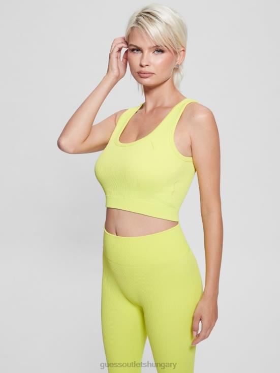 GUESS Acid Bite 8ZX4F1490 Seamless Ribbed Active Bra