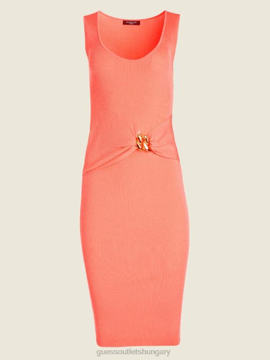 GUESS Coral Peonie 8ZX4F732 Veronique Ribbed Dress
