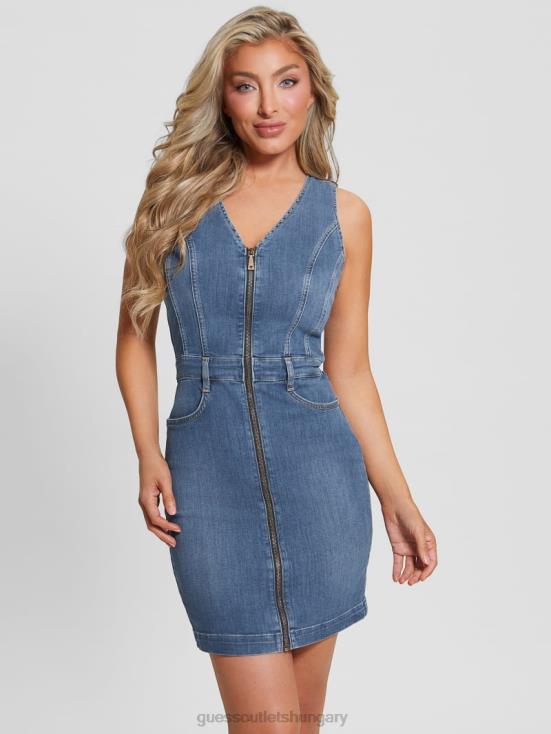 GUESS Feather Sky 8ZX4F11 Eco Micol Denim Dress
