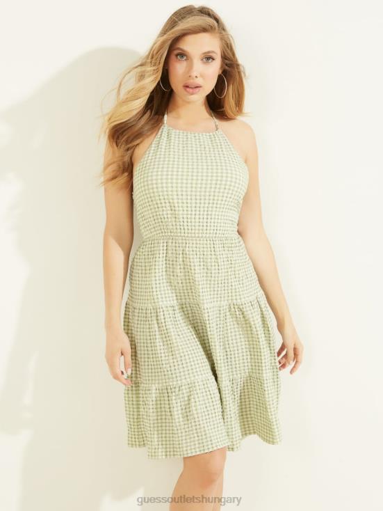 GUESS Lost In Thyme Multi 8ZX4F920 Layla Halter Dress