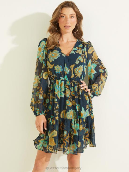 GUESS Nature Girl Print 8ZX4F733 Eco Cassandre Dress